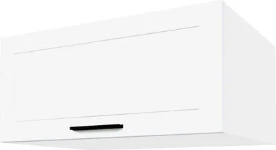 Image de Meuble haut de cuisine Kvantum 80 x 59 x 36 cm blanc/blanc mat (Q-W6B/80)