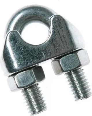 Produktbild von Edelstahl Seilklemme Aisi304 1Dd für 5,0 mm Seile, nicht zum Heben