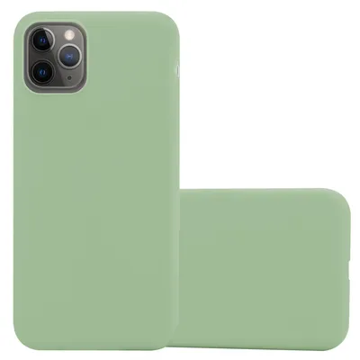 Produktbild von Cadorabo Hülle für Apple iPhone 13 MINI Schutzhülle in Grün Handyhülle TPU Silikon Etui Case Cover