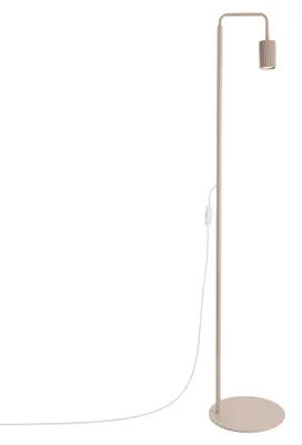 Zdjęcie produktu dla Lampa podłogowa KARBON 1 taupe 1xGU10 10W aluminium 160x30x30cm Sollux Lighting