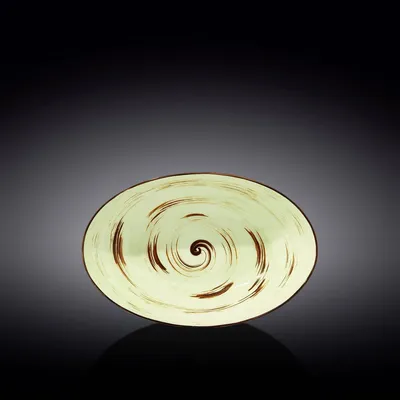 Produktbild von Wilmax Schale oval 25 cm Pistazie Porzellan WL-669140/A