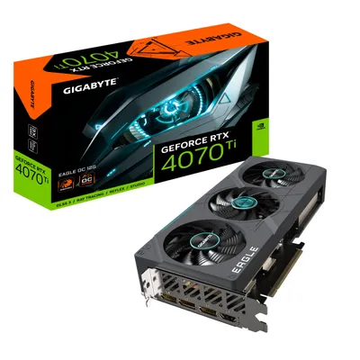 Produktbild von Gigabyte GV-N407TEAGLE OC-12GD 2.0 GeForce RTX 4070 Ti EAGLE OC 12G