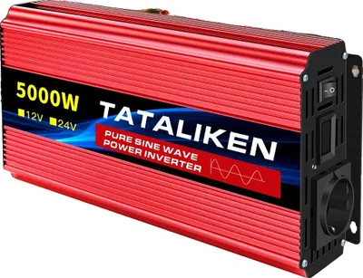 Zdjęcie produktu dla Falownik sinusoidalny, wysoka wydajność, kompaktowa konstrukcja, 12V 5000W 220V