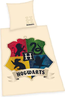 Produktbild von Harry Potter - Hogwarts - Bettwäsche (Bunt)