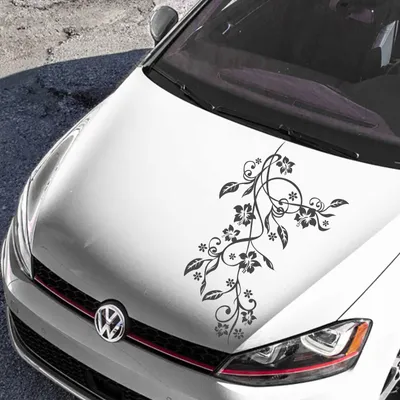 Produktbild von Aufkleber - Autoaufkleber "Blumenranke Eva" 86cm x 60cm Graphit metallic - Tuning Carystyling Heckscheibe Auto