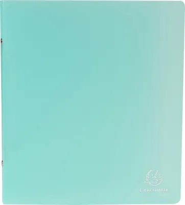 Image de Exacompta 15x Classeur format écolier 2 anneaux 15mm PP Pastel assort. 53970E