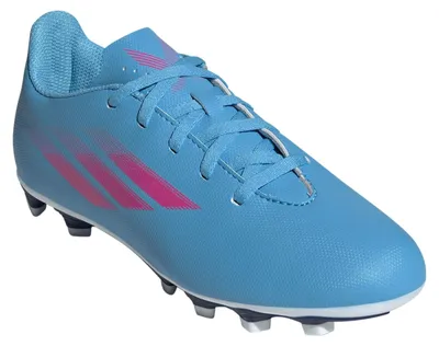 Produktbild von Adidas Jungen Fußballschuh X SPEEDFLOW.4 FxG 40240-33, 40240-38 ADI-GW7520 skyrus/tmshpn/legind 33