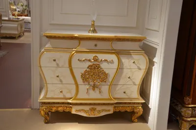 Produktbild von Kommode Sideboard Kommoden Sideboards Schlafzimmer Wohnzimmer Barock Hochschrank