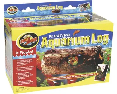 Produktbild von Aquariumdeko ZooMed Floating Aquarium Log MED (Medium) Kampfisch Versteck