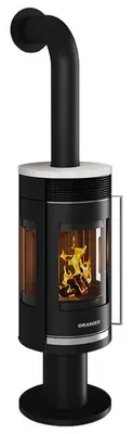 Produktbild von Oranier | Kaminofen | Rota Twist | 5,5 kW | Schwarz, Top Seidenweiß