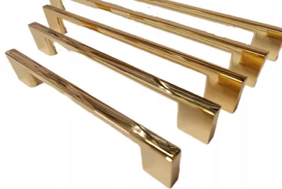 Produktbild von Domino Möbelgriff klassisch 128mm Gold Glänzend D-U0705