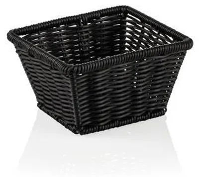 Image de Panier GN 1/6 noir Gastro, Polypropylène
