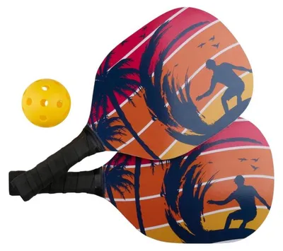 Image de Raquettes de pickleball et balle pour le jardin, pour enfants, Eddy Toys