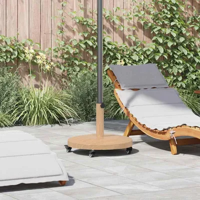 Produktbild von Möbel Sonnenschirmständer für den Außenbereich Helles Holz - Sonnenschirmständer 42010014