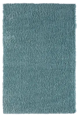 Produktbild von MY-RUG Teppich, Hochflorteppich Shaggy Star, 180x120, hellblau, leicht glänzend, extra flauschig, Rechteckig