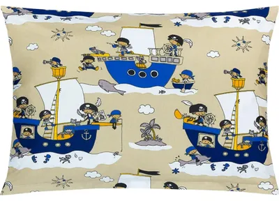 Immagine prodotto di Federa in cotone - 40x60 cm - Blu