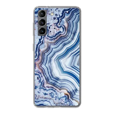 Produktbild von MuchoWow® Handyhülle Schutzhülle Hülle für Samsung Galaxy S21 Natursteine - Abstrakt - Chic Silikon Softcase Handy Hülle - Softcase