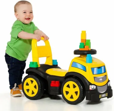 Produktbild von Rutschauto Truck Moltó Gelb (89 Cm)