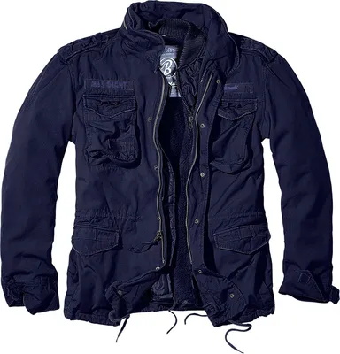 Produktbild von Build Your Brand - "M65 Giant" Jacke für Herren RW8143 (M) (Marineblau)