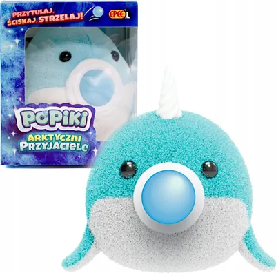 Obrázek produktu pro Arctic Friends Popiki - Narval (plyšová hračka)