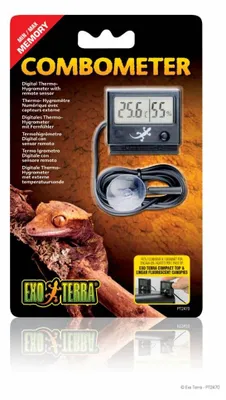 Productafbeelding van Exo Terra Digitale thermo-hygrometer combometer terrarium PT2470 met externe sensor