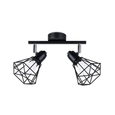 Obrázok produktu pre Stropné svietidlo ARTEMIS 2 čierne 2xE14 10W oceľ 19x17x31cm Sollux Lighting
