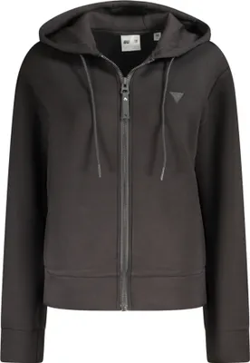 Imagen del producto de Sudadera con capucha y cremallera para mujer, de diseño elegante, en color
