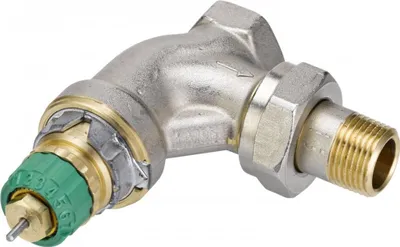 Produktbild von Danfoss Thermostatventil Ra-dv 15 Winkelstück DN15 mit Durchflussbegrenzer