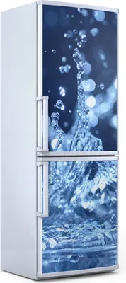 Produktbild von Magnete Dekorative - 70 cm x 190 cm - Küche - Magnetmatte Kühlschrankmagnete - Spritzen Wasser
