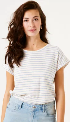 Produktbild von Garcia Z0021 Kurzarm-t-shirt Weiß XL Frau Weiß XL
