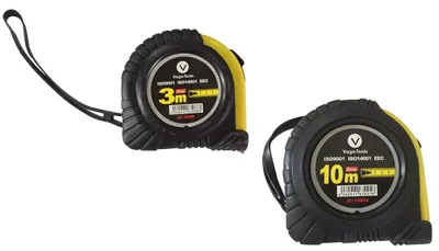 Obrázek produktu pro Sada 2 kusů měřicích pásem 3 m/10 m s navíjecím mechanismem