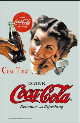 Obrázek produktu pro KS255 Coca Cola - Coke Time - tištěné zrcadlo