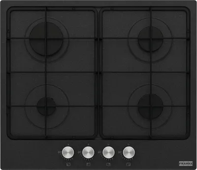 Immagine prodotto di Franke FHSM 604 4G ON E piano cottura Nero Da incasso 59 cm Gas 4 Fornelli