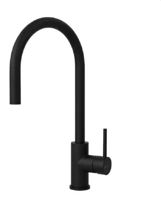 Produktbild von Caressi CA125BK U ECO Küchenarmatur. Schwarz.