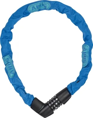 Obrázok produktu pre ABUS Tresor, 75 cm, neónovo modrá, zámok na reťaz bicykla, 71262