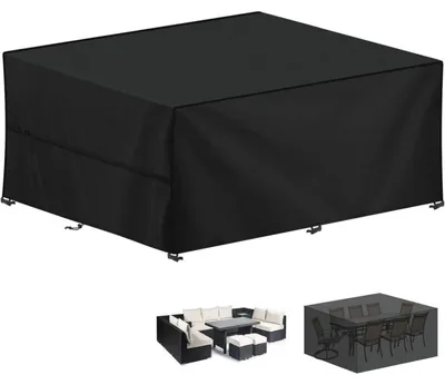 Productafbeelding van Beschermhoes voor tuinmeubels, 300x250x100 cm, 420D Oxford, waterdicht, winddicht
