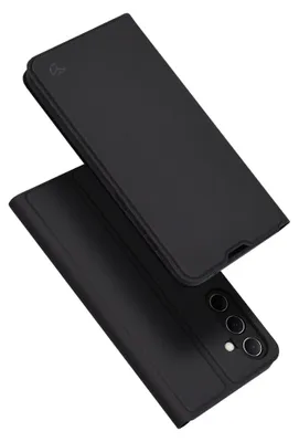 Produktbild von Techsuit Magskin Book Wallet Klapphülle für Samsung Galaxy A55 - Schwarz
