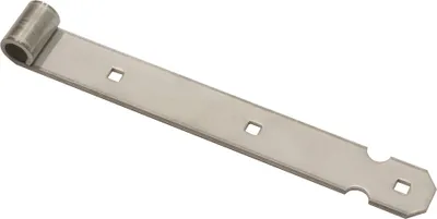 Immagine prodotto di Cerniera per tapparella regolabile in acciaio inox 30 cm fori quadrati mezzaluna - Al pezzo
