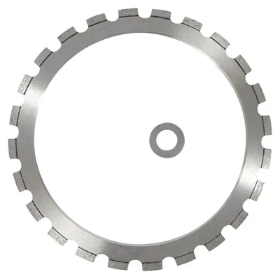 Produktbild von Diamant-Ringsägeblatt - Kreissägeblatt 40,6 cm - Schnitttiefe 31 cm - 24 Segmente - Für Beton, Mauerwerk und Steinbearbeitung
