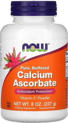 Produktbild von Now Foods Calciumascorbat gepuffert 227 g