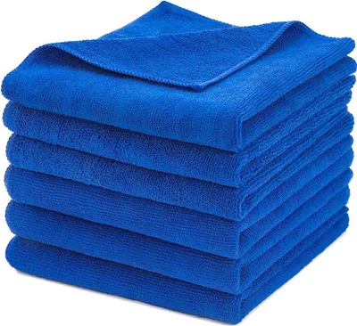 Produktbild von Mikrofaser-Reinigungstücher, wasserabsorbierend, wiederverwendbar, Allzweck-Reinigungstuch, ultraweiche Reinigungstücher