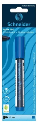 Image de Marqueur pour tableaux blancs Maxx 290 rechargeable 2-3 mm bleu Blister