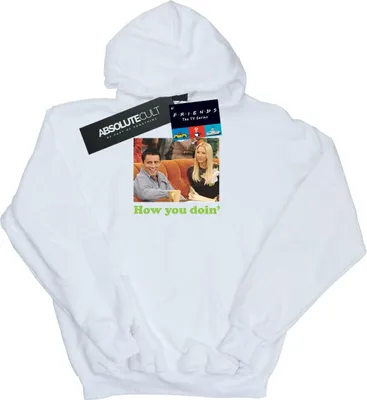 Produktbild von Friends - "How You Doin" Kapuzenpullover für Herren BI9964 (M) (Weiß)
