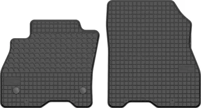 Immagine prodotto di Tappetini anteriori in gomma a vasca per Nissan Leaf I 2013-2017 (hatchback) – set 2 pezzi, nero, su misura