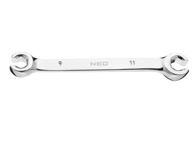 Image de NEO TOOLS Clé à anneau demi ouverte 9 x 11 mm