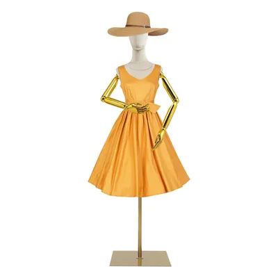 Produktbild von Nähschaufensterpuppe Schneiderpuppe Schaufensterpuppe Weibliche Mannequins, Höhenverstellbare Anzeige Mannequin Körper, Halb Mannequin Körper Display
