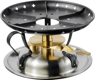 Produktbild von Stöckli Rechaud Classic INOX Dochtenbrenner