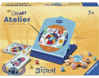 Immagine prodotto di CreArt, pittura per bambini in numeri - Atelier Disney Stitch