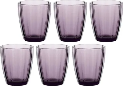 Image de Rose&Tulipani lot de 6 verres 320 ml améthyste R116500004Z