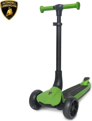 Produktbild von Lamborghini L3 Kinder-Tretroller, leuchtendes Deck & Räder, 4-fach höhenverstellbar, bis 50 kg